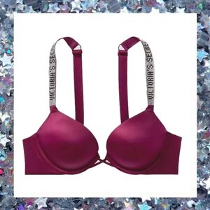 Victoria’s Secret Shine Strap Bombshell Add 2 Cup Bra - 32D Kir